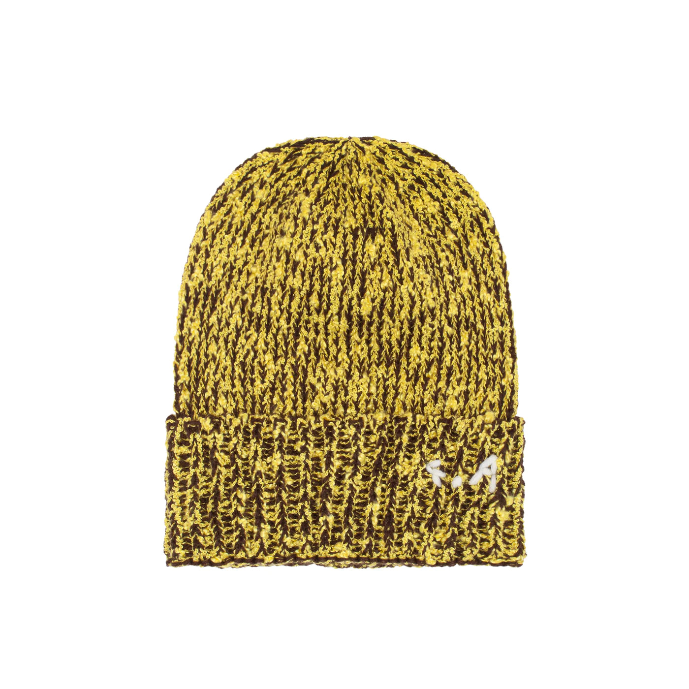 Fucking Awesome - UNWOUND CUFF BEANIE - Yellow – Working Class