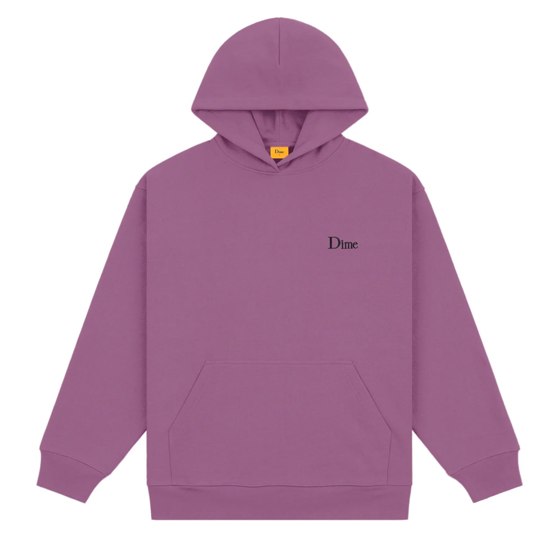 Dime Classic Small Logo Hoodie - Violet – Working Class