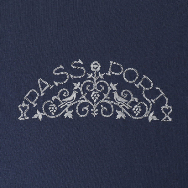 Pass~Port Vineyard Birds Tee - Navy