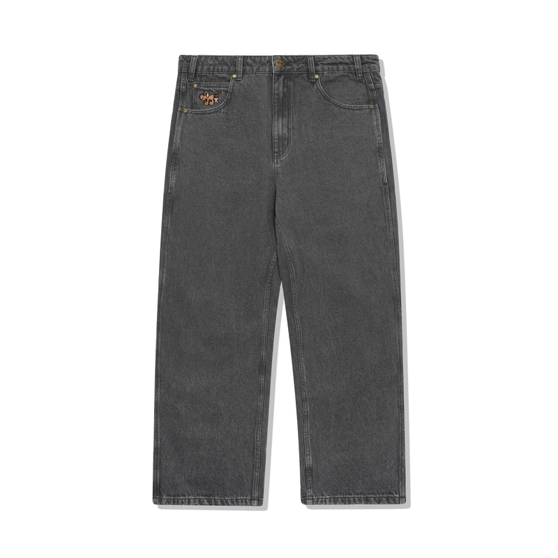 Butter Goods Pooch Relaxed Denim Jeans - Washed Grey