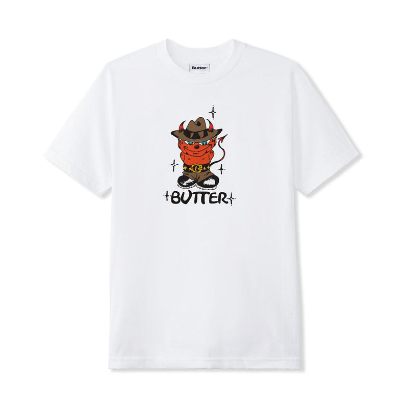 Butter Goods Devil Tee - White