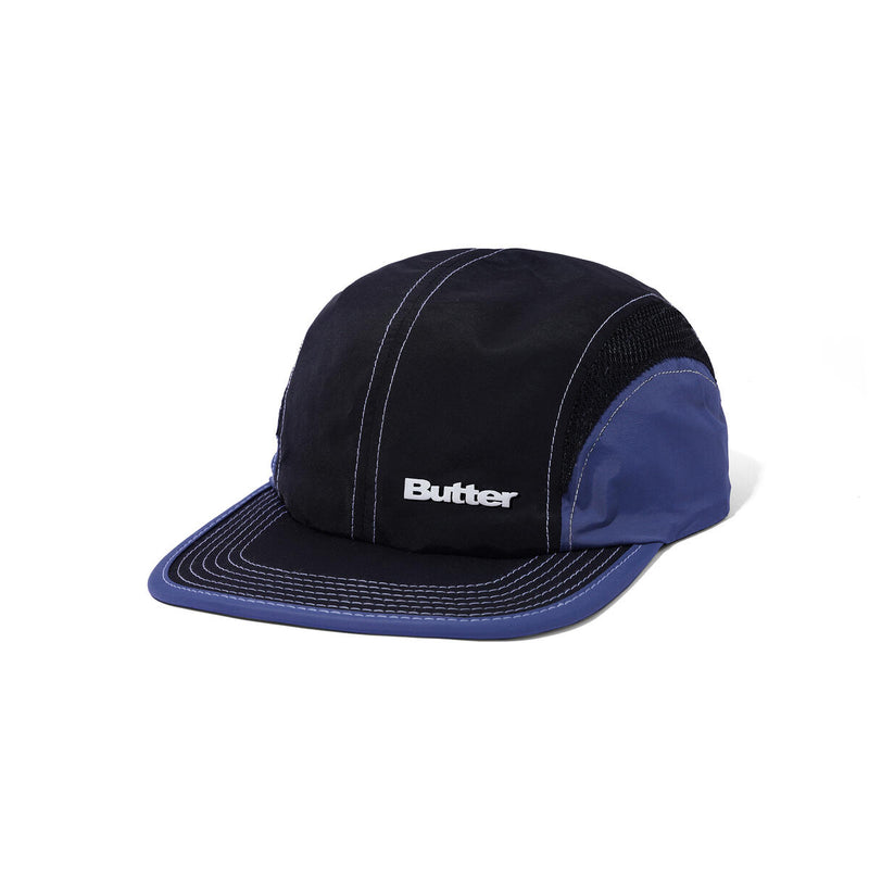 Butter Goods Trail 4 Panel Cap - Black