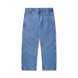 Butter Goods Relaxed Denim Jeans - Washed Indigo