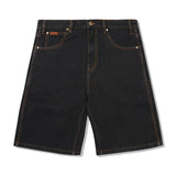 Butter Goods Baggy Denim Shorts - Washed Black