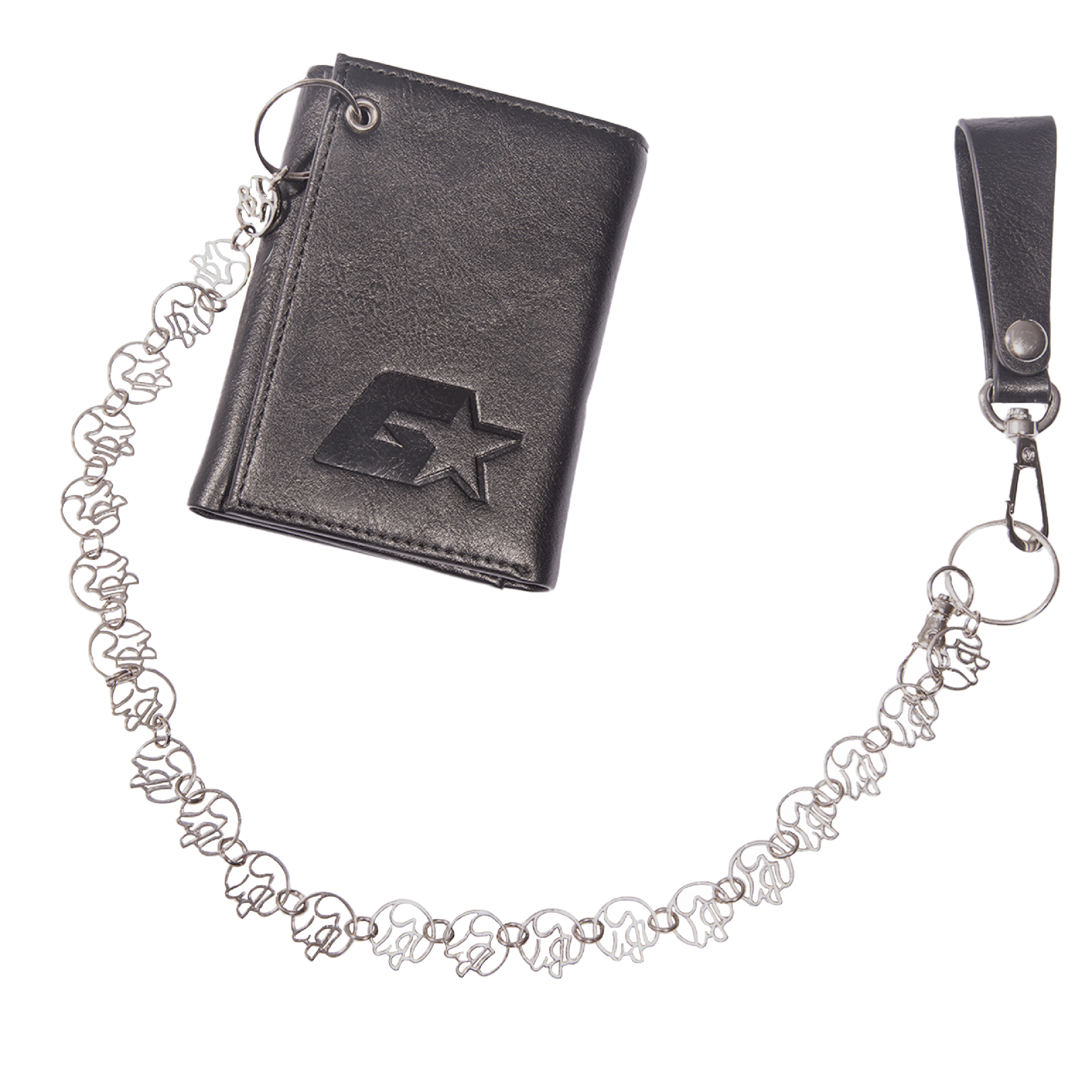 Classic Grip Tony Chain Wallet - Black