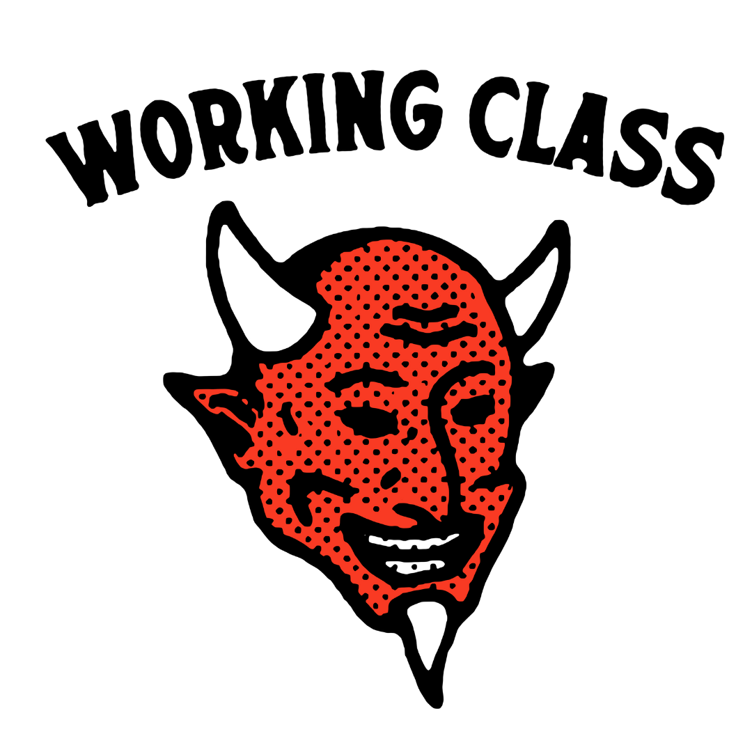 Working Class Wheat Demon Tee - Faded Grey