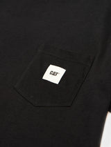 Cat WWR  Essential Pocket Tee - Black