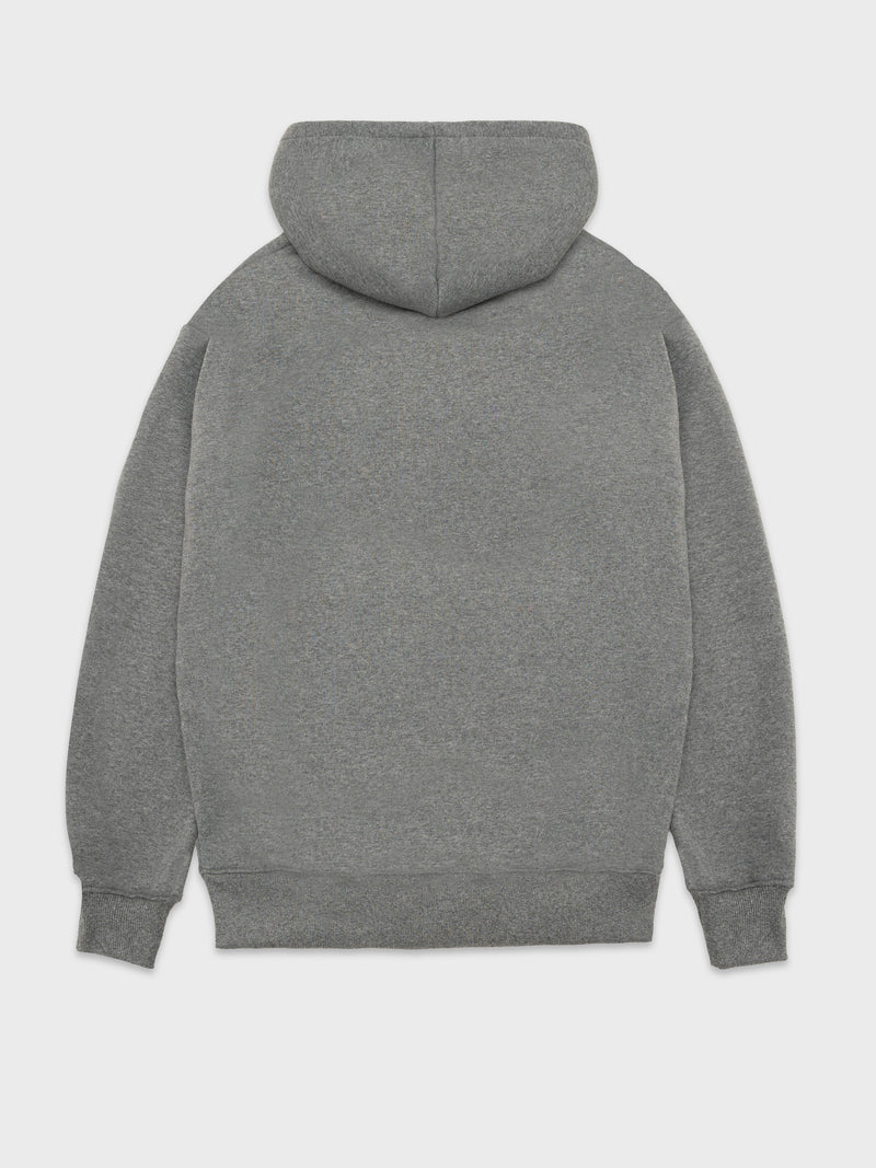 Cat WWR Logo Hoodie - Heather Grey