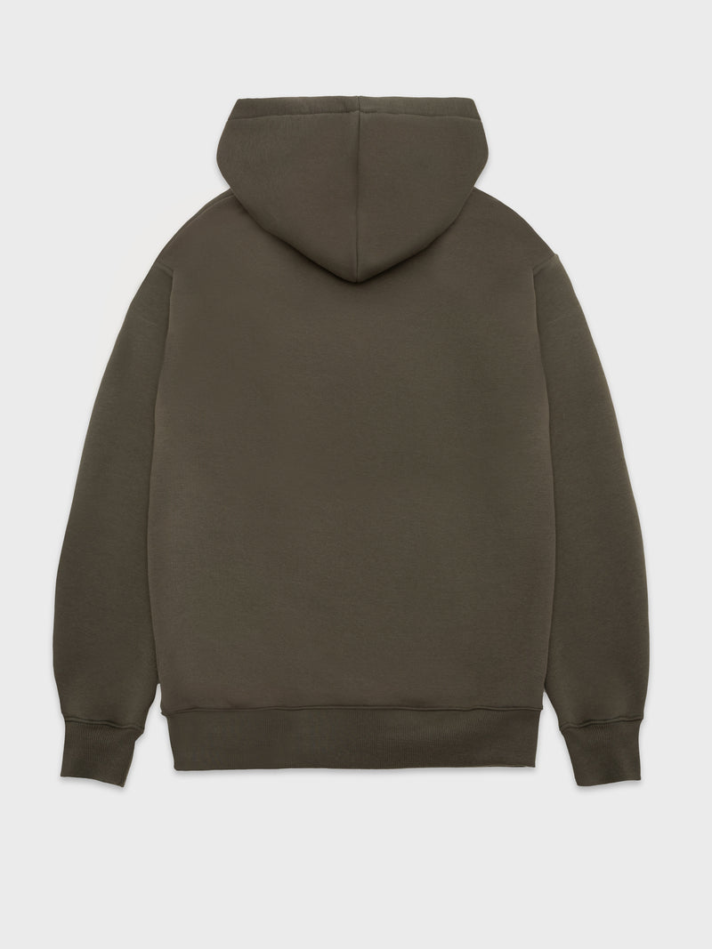 Cat WWR Logo Hoodie - Military Olive