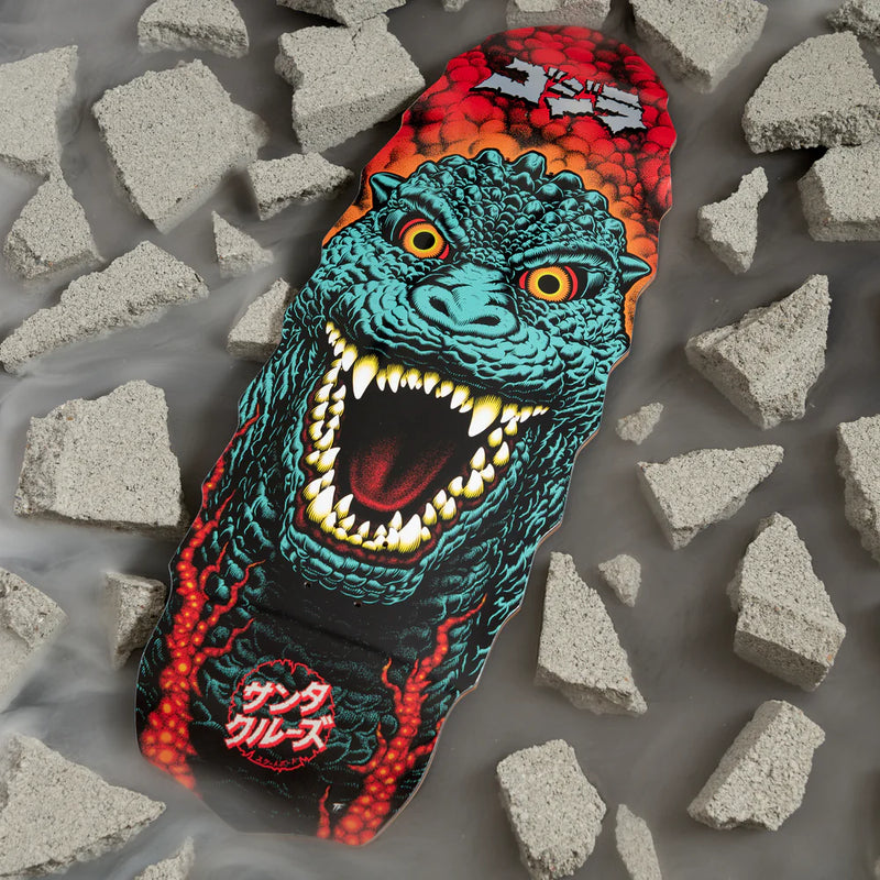 Santa Cruz Godzilla Destroyer Deck - 11" x 32"