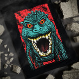 Santa Cruz Godzilla Destroyer Stripes T-shirt - Black