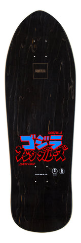 Santa Cruz Godzilla Jr. Natas Deck - 9.89" x 29.82"