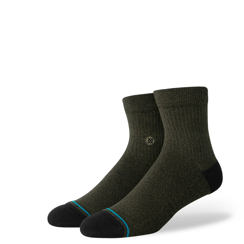 STANCE SHELTER QUARTER SOCK - DARK GREEN