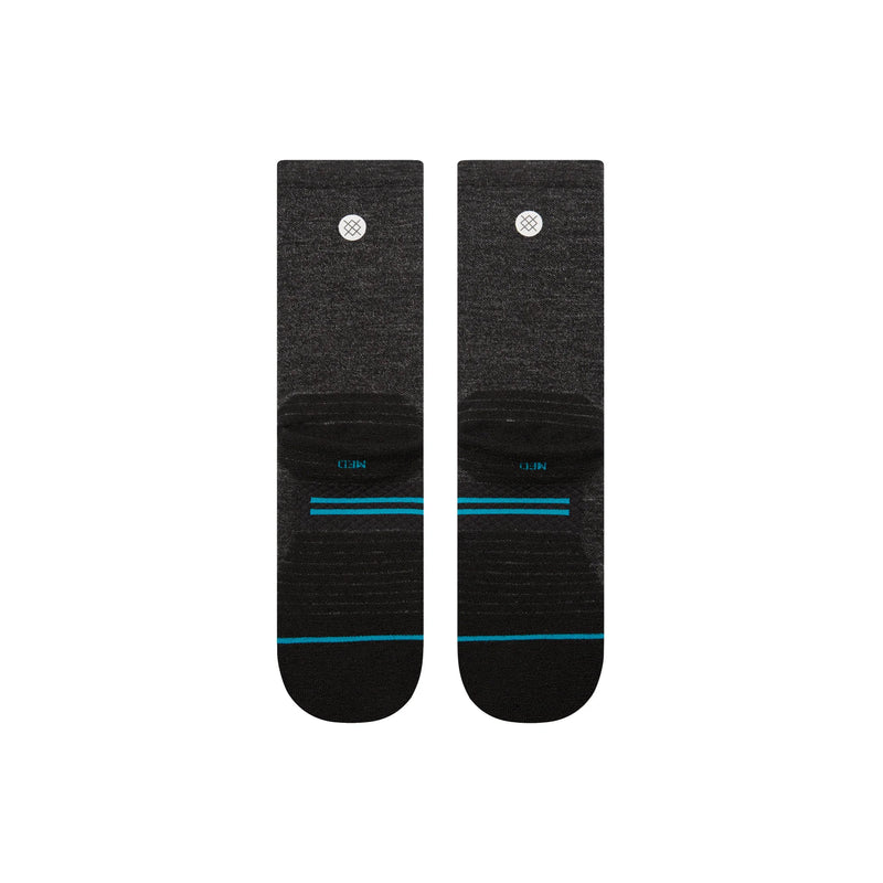 Stance Light Wool Crew Socks - Black