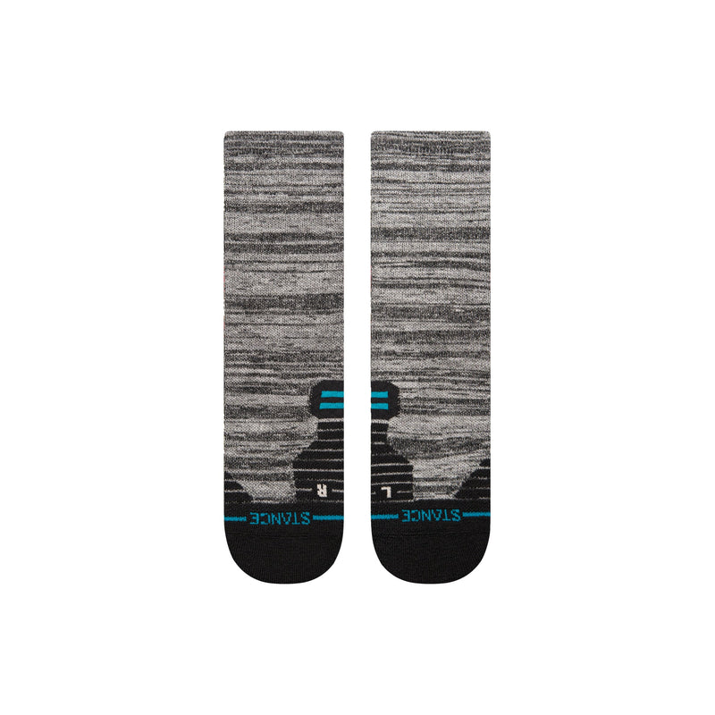 Stance Mid Wool Crew Socks - Black