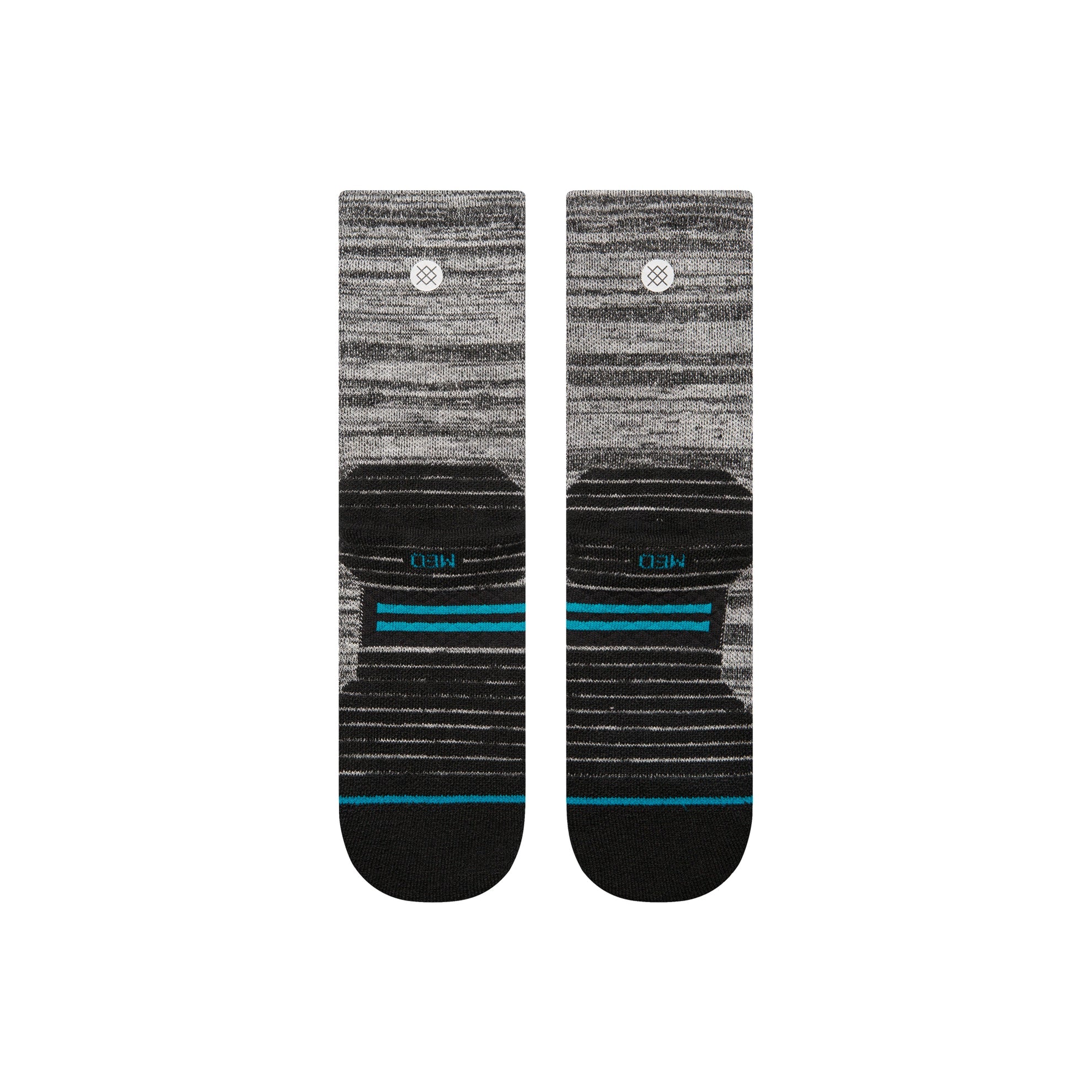 Stance Mid Wool Crew Socks - Black