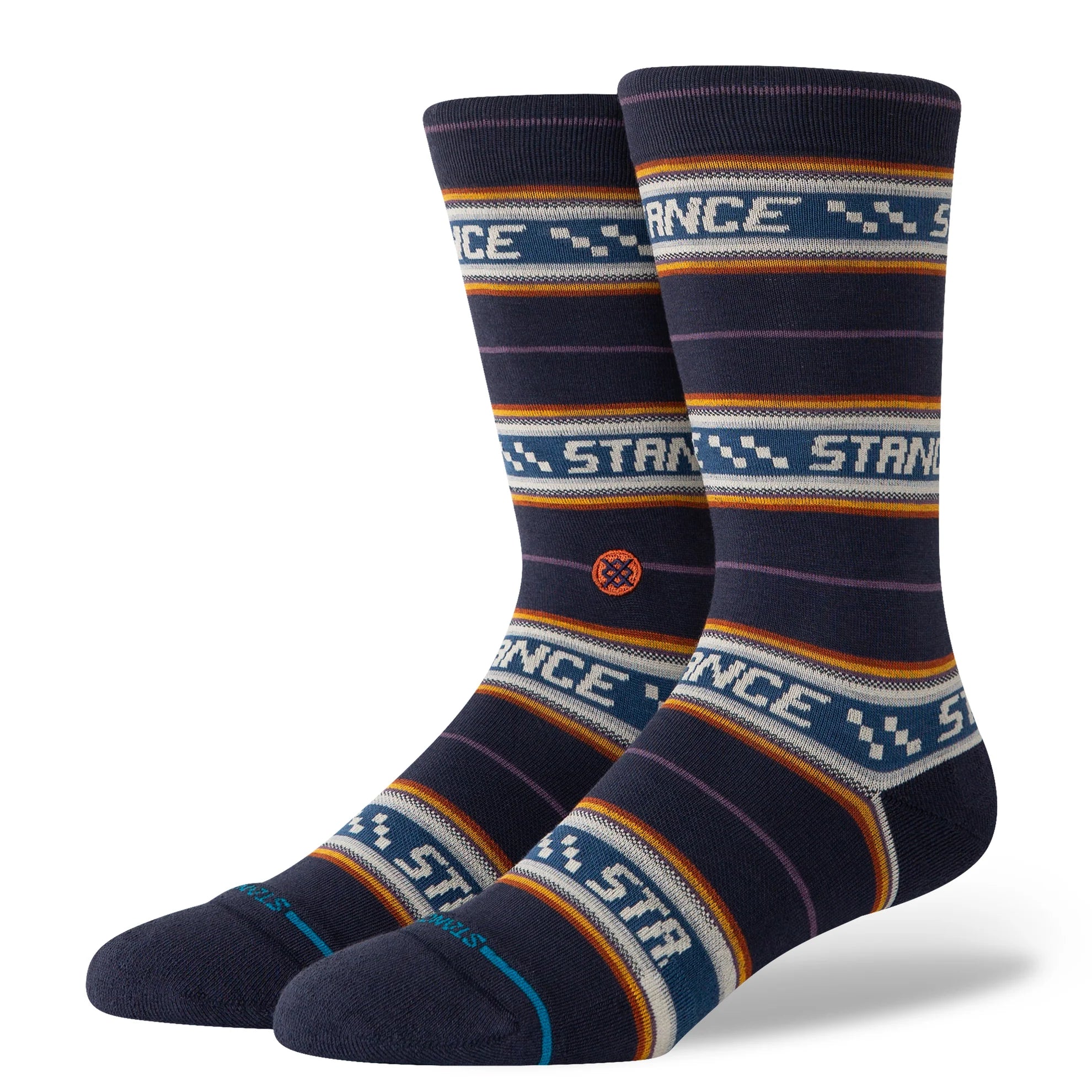 Stance Flowrider Crew Socks - Navy