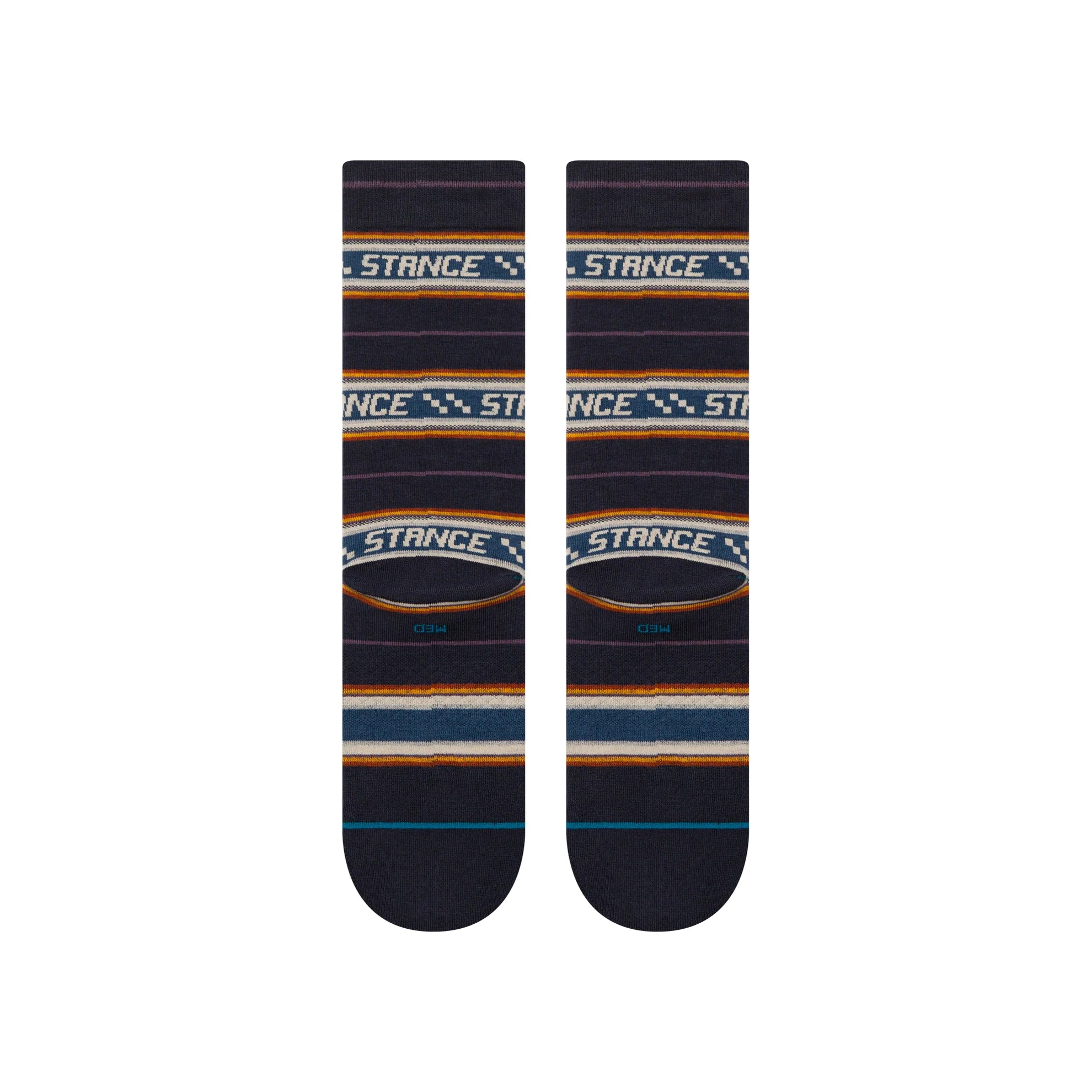 Stance Flowrider Crew Socks - Navy