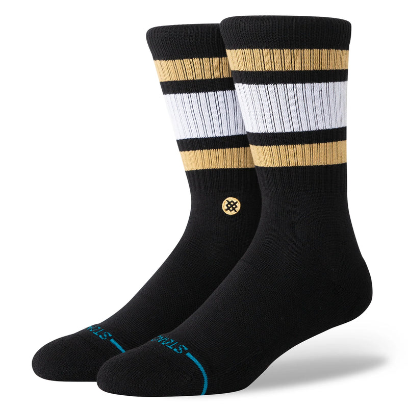 Stance Boyd Crew Socks - Black/Brown