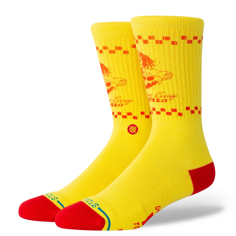 Stance x Stranger Things Surfer Boy Crew Sock - Yellow