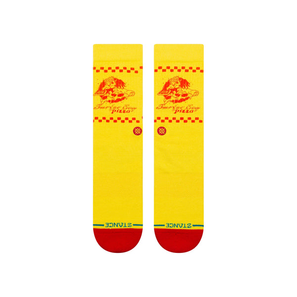 Stance x Stranger Things Surfer Boy Crew Sock - Yellow