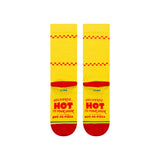 Stance x Stranger Things Surfer Boy Crew Sock - Yellow