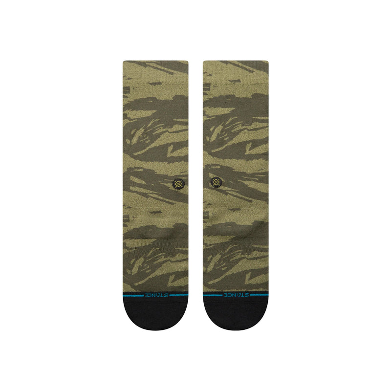 Stance Camoblend Crew Socks - Dark Green