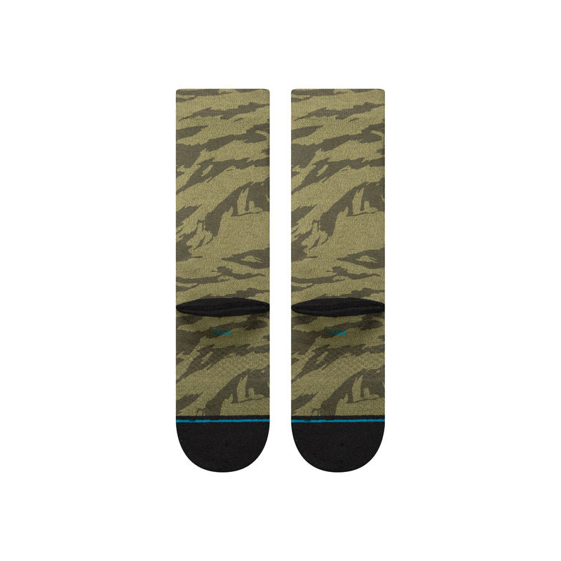 Stance Camoblend Crew Socks - Dark Green