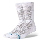 Stance x Star Wars By DJ Javier Trooper Crew Socks - White