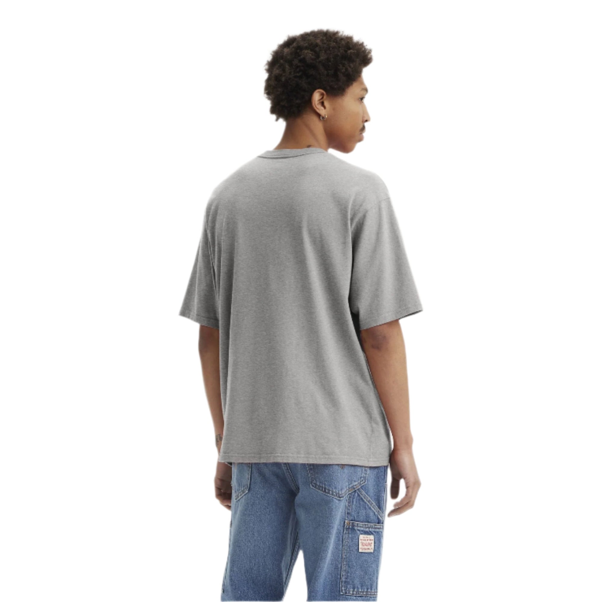 Levi's® Premium Short Sleeve Workwear T-shirt - Midtone Heather Grey