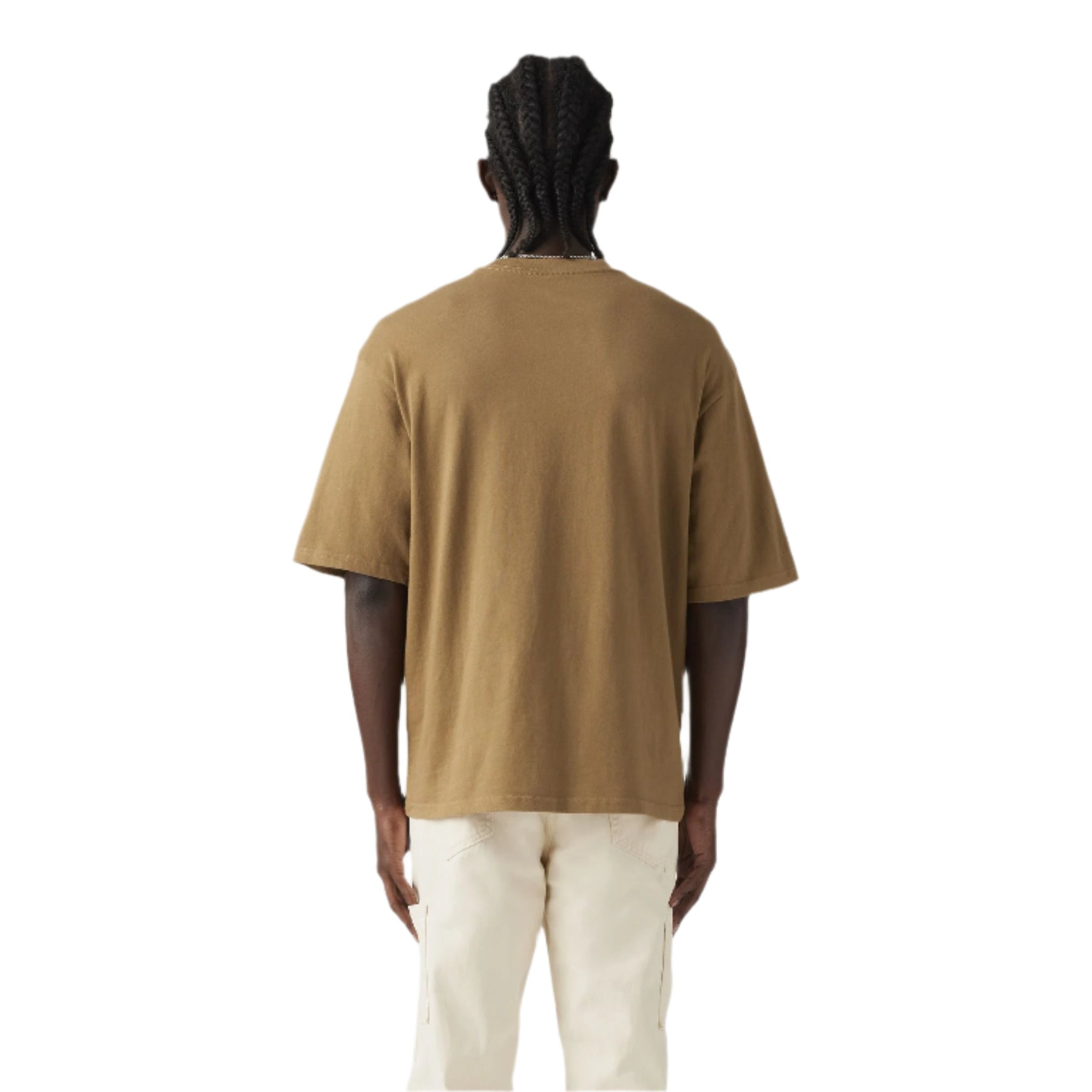 Levi's® Premium Short Sleeve Workwear T-shirt - Ermine - Brown