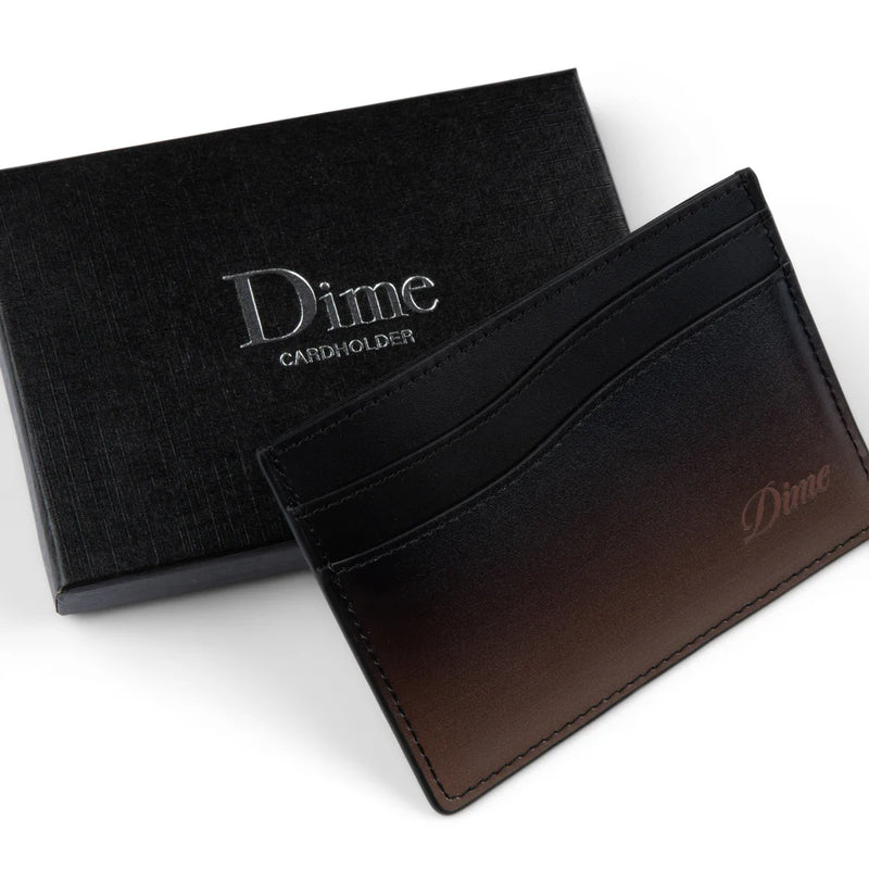 Dime Cursive Gradient Cardholder - Copper