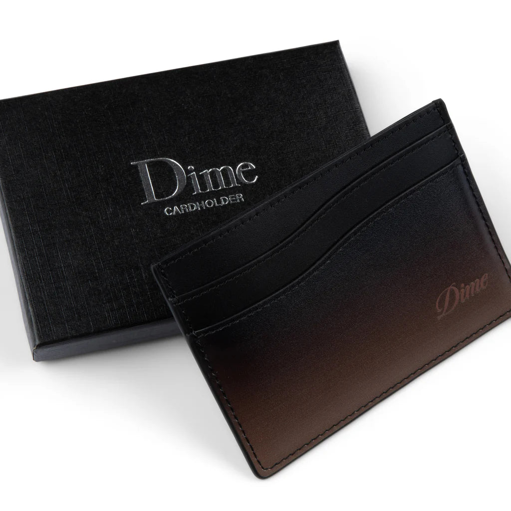 Dime Cursive Gradient Cardholder - Green