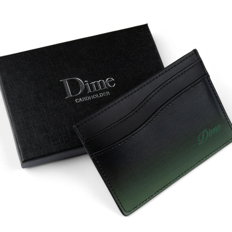 Dime Cursive Gradient Cardholder - Green