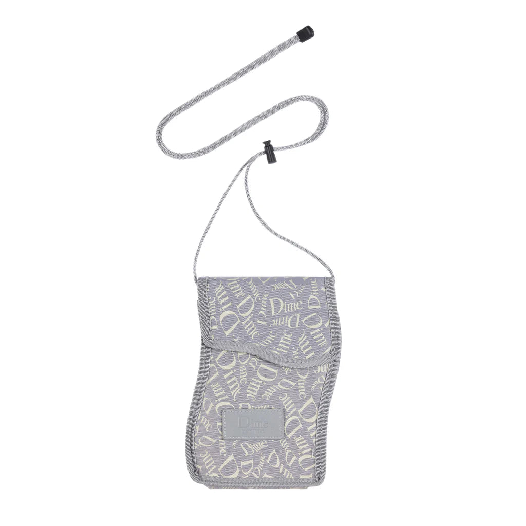 Dime Haha Neck Pouch - Grey