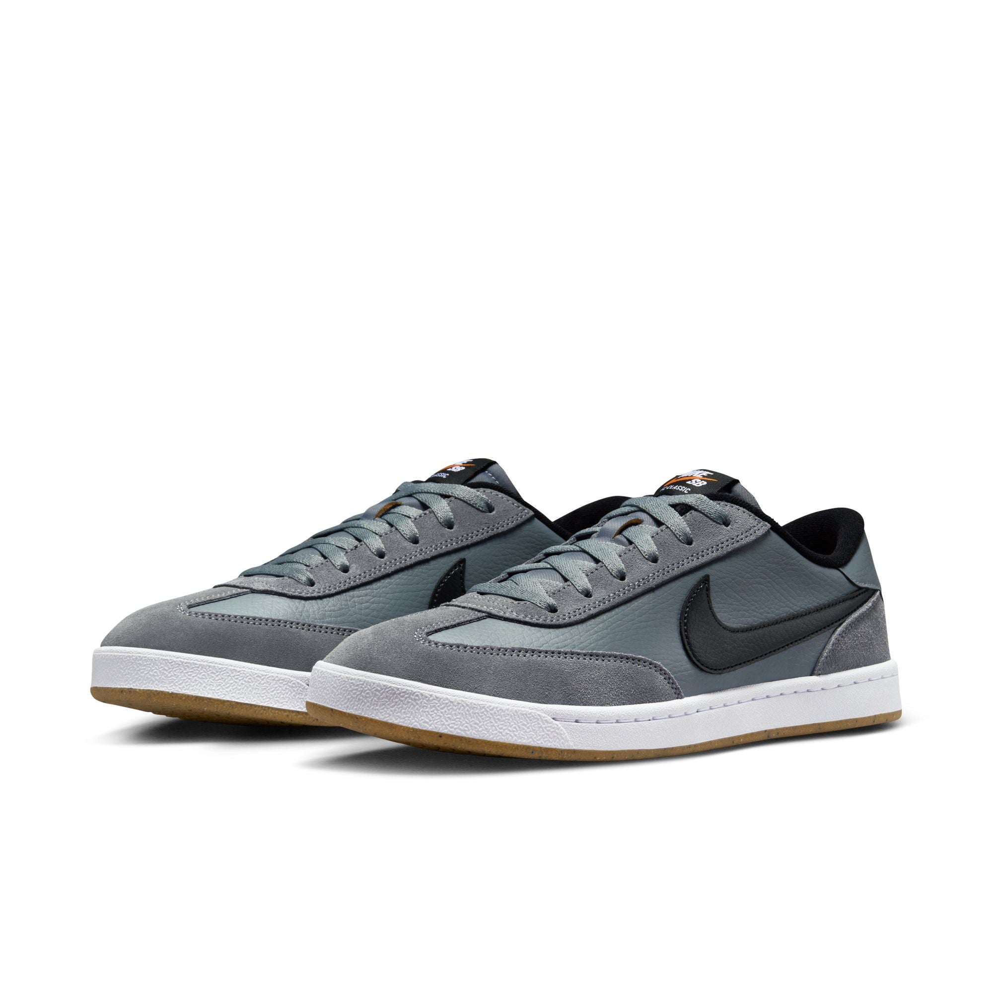 Nike SB FC Classic - COOL GREY/BLACK-WHITE-VIVID ORANGE