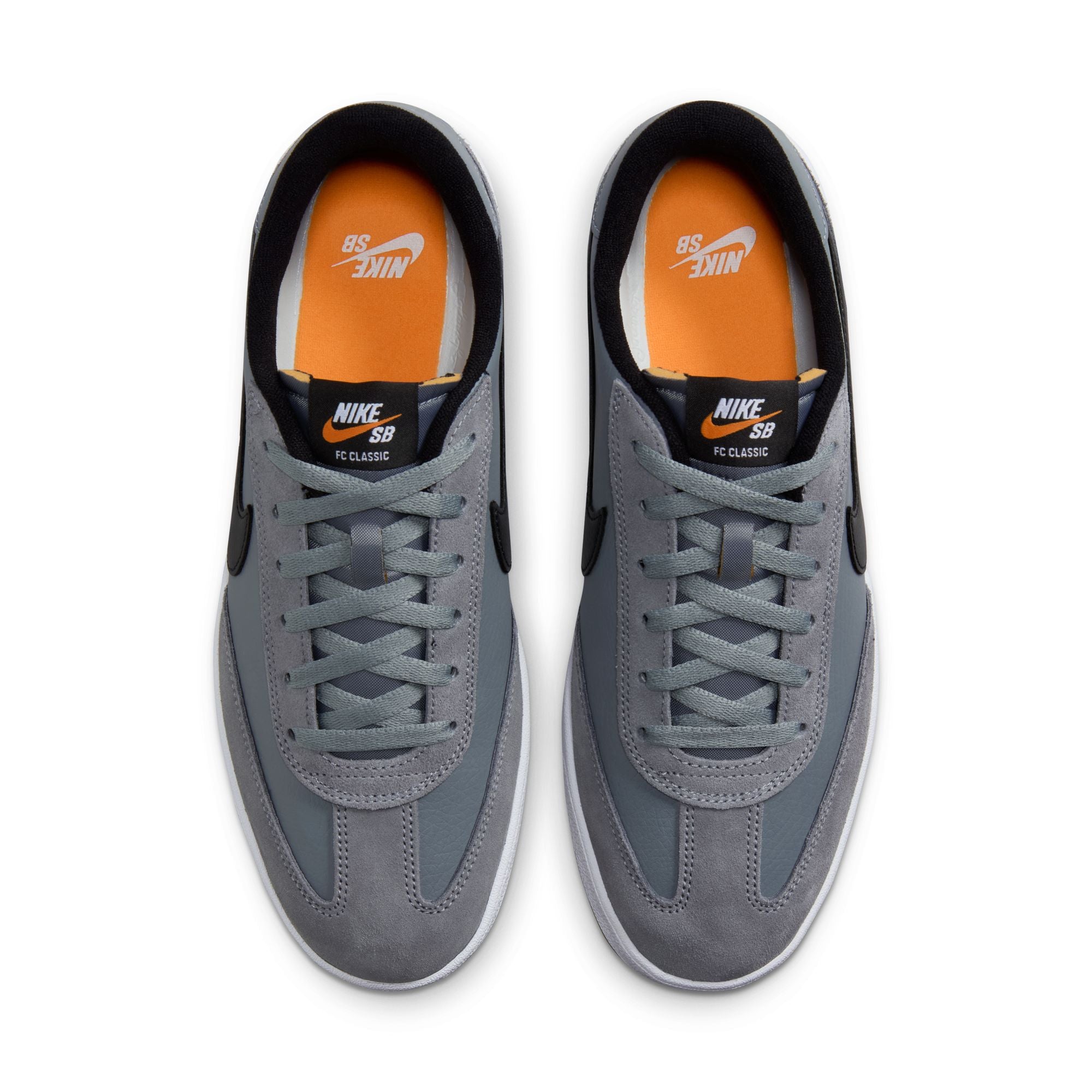 Nike SB FC Classic - COOL GREY/BLACK-WHITE-VIVID ORANGE