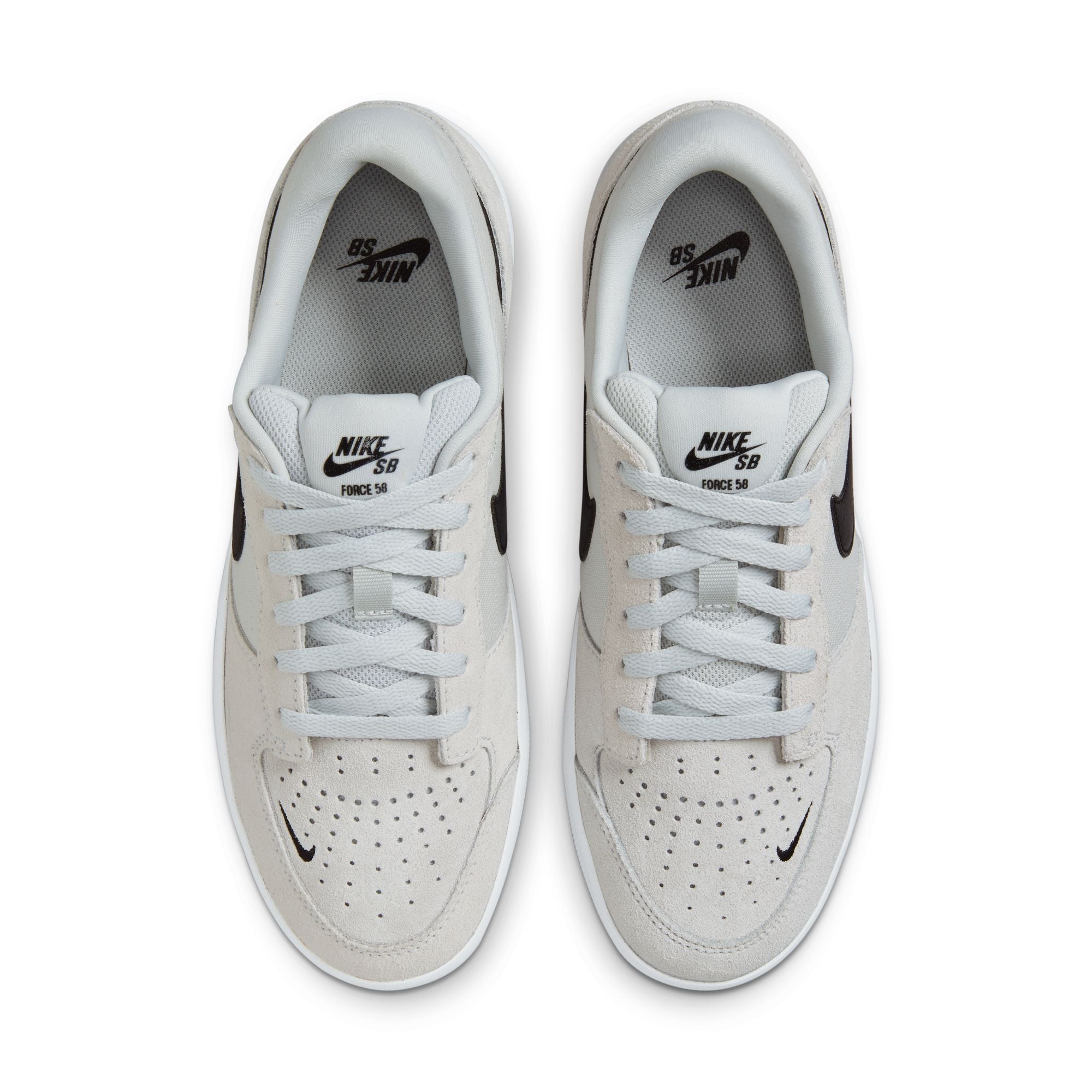 NIKE SB FORCE 58 - PHOTON DUST/BLACK-PHOTON DUST-WHITE