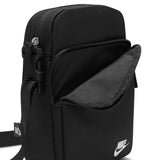 NIKE HERITAGE CROSSBODY BAG - BLACK/WHITE