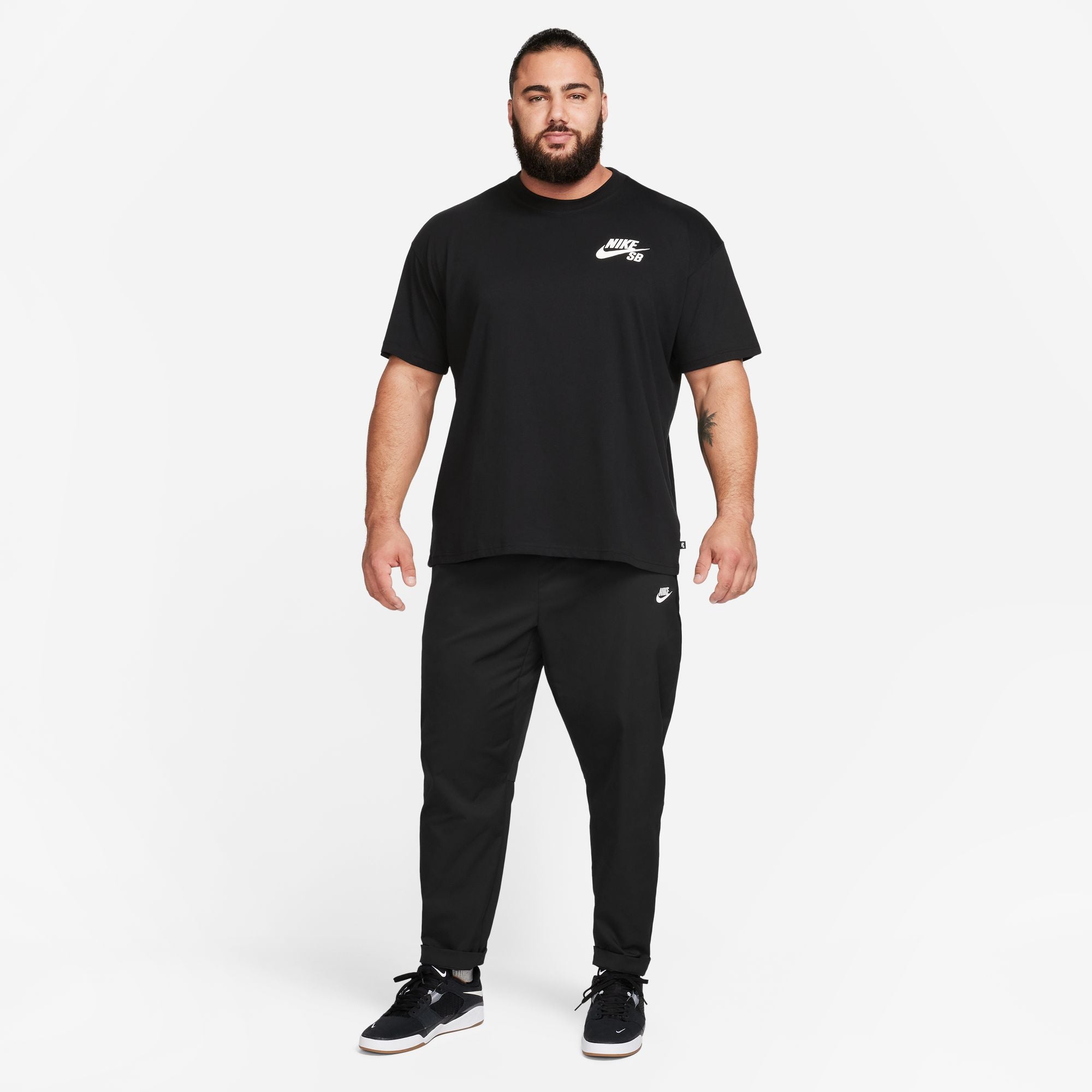 Nike SB Logo Skate T-shirt - Black/White