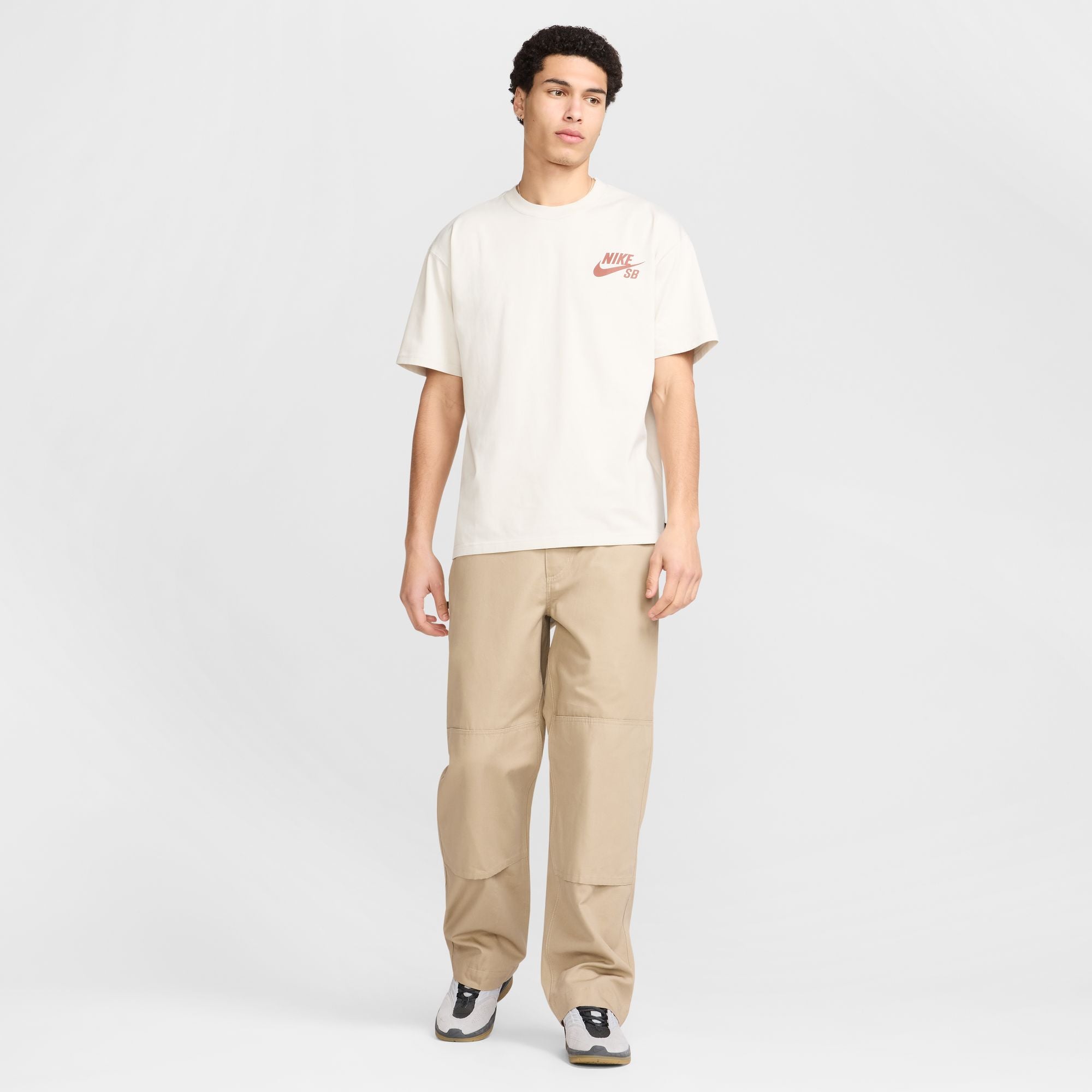 NIke SB Logo LBR t-shirt - Light Bone