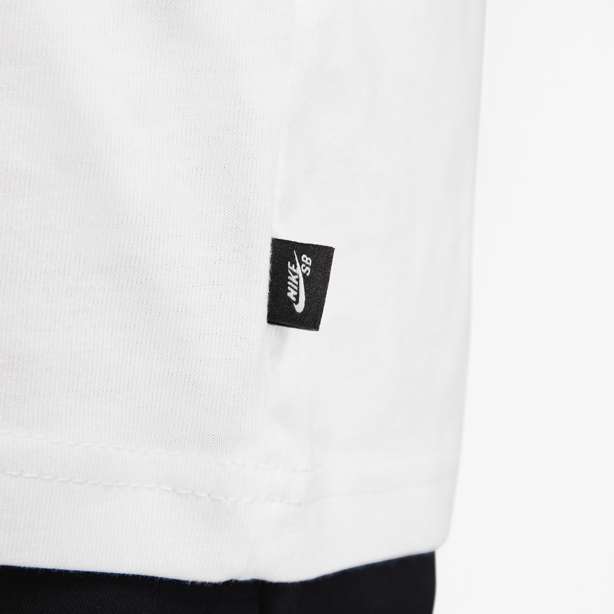 Nike SB Logo Skate T-shirt - White/Black