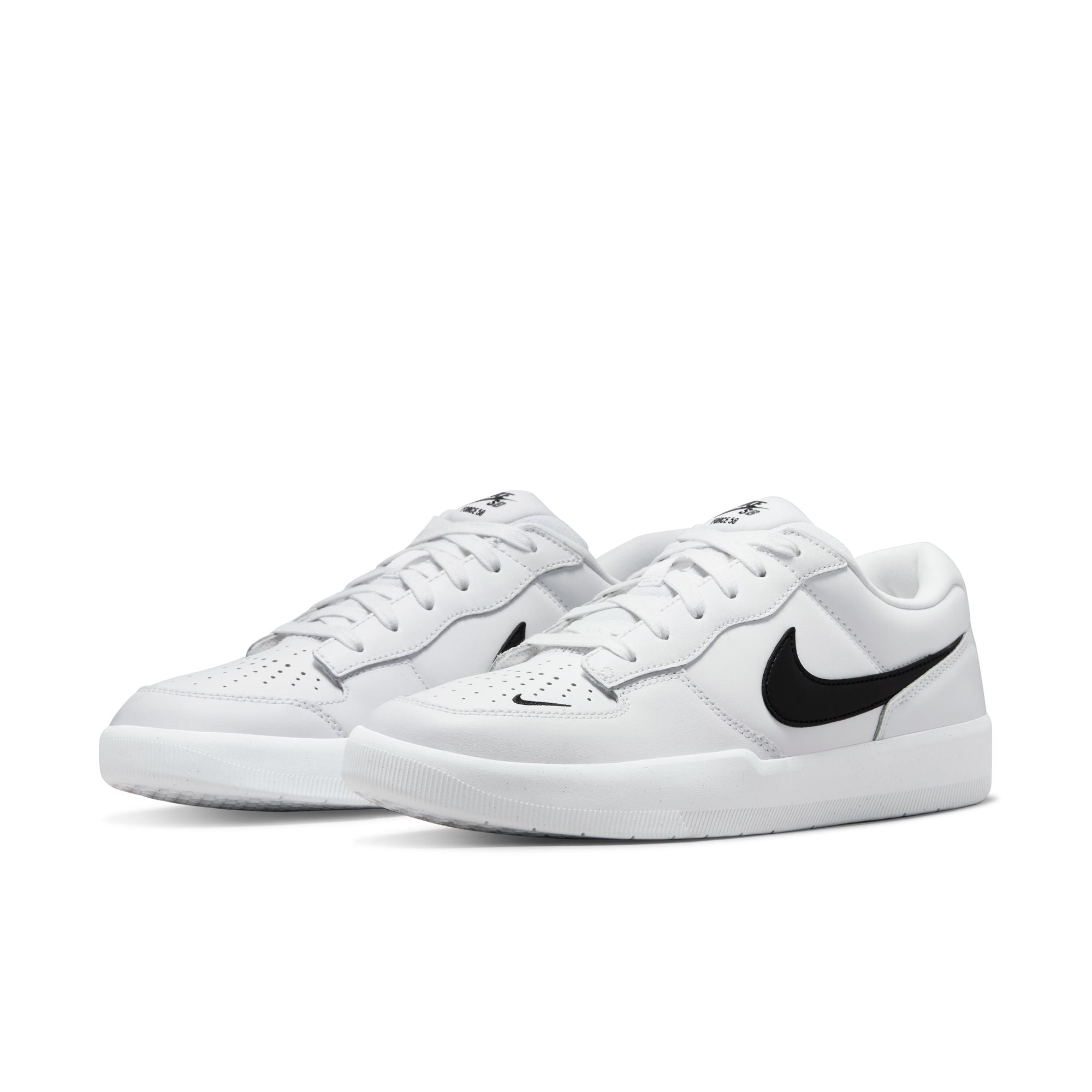 NIKE SB FORCE 58 PREMIUM - WHITE/BLACK-WHITE-WHITE