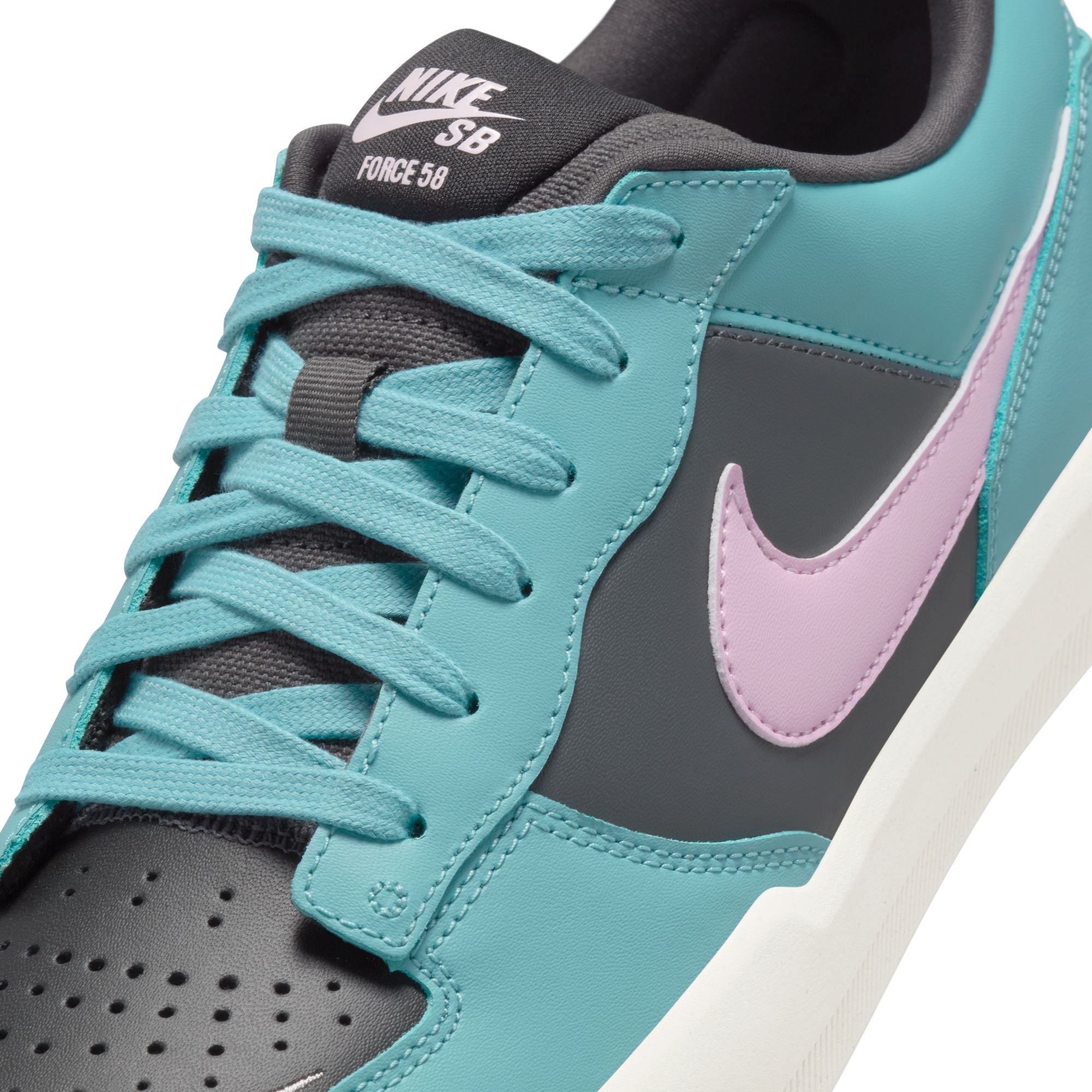 Nike SB Force 58 Premium - DENIM TURQ/PINK FOAM -DK SMOKE GREY