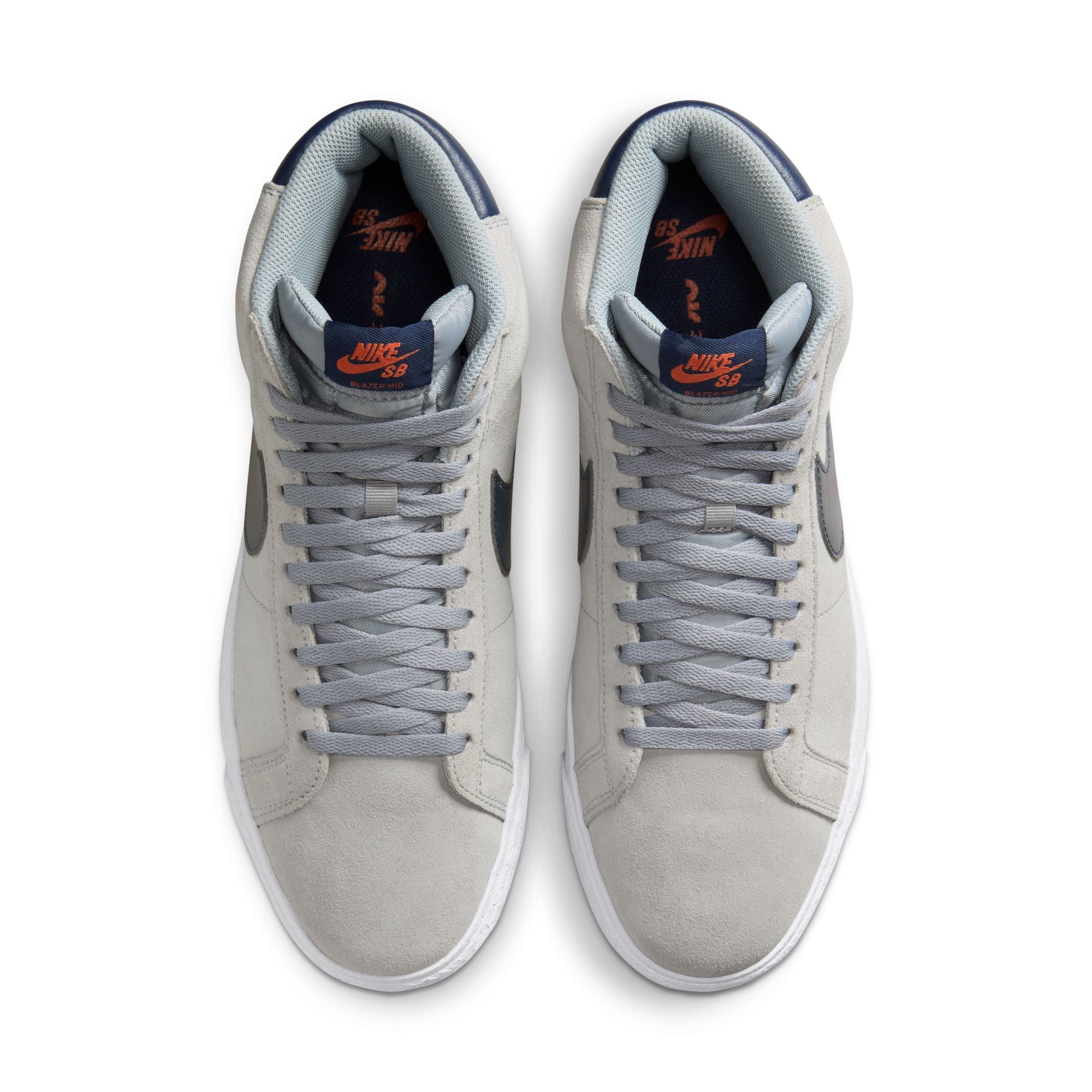 Nike SB Zoom Blazer Mid - Wolf Grey/Midnight Navy-Cosmic Clay