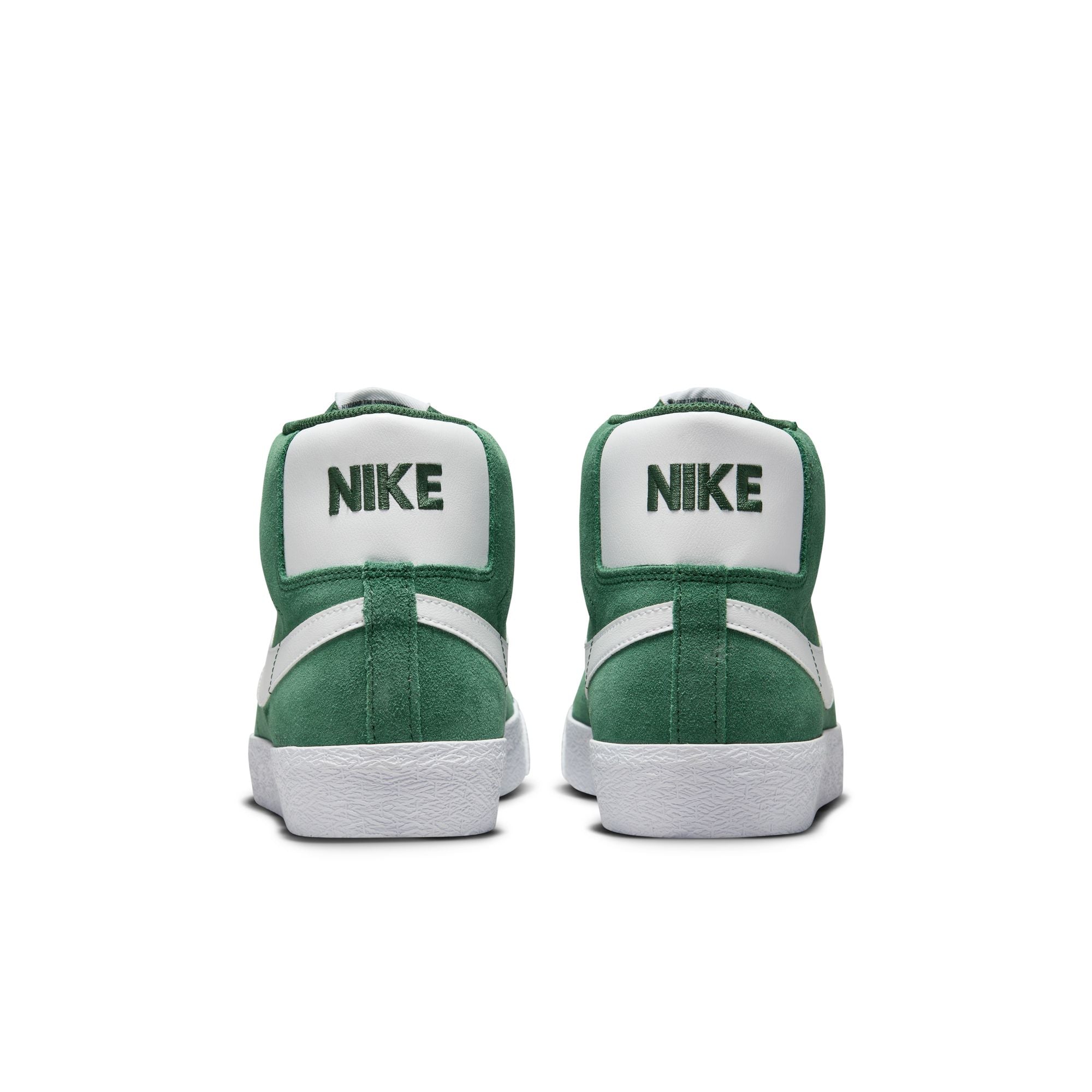 NIKE SB ZOOM BLAZER MID - FIR/WHITE-FIR-WHITE