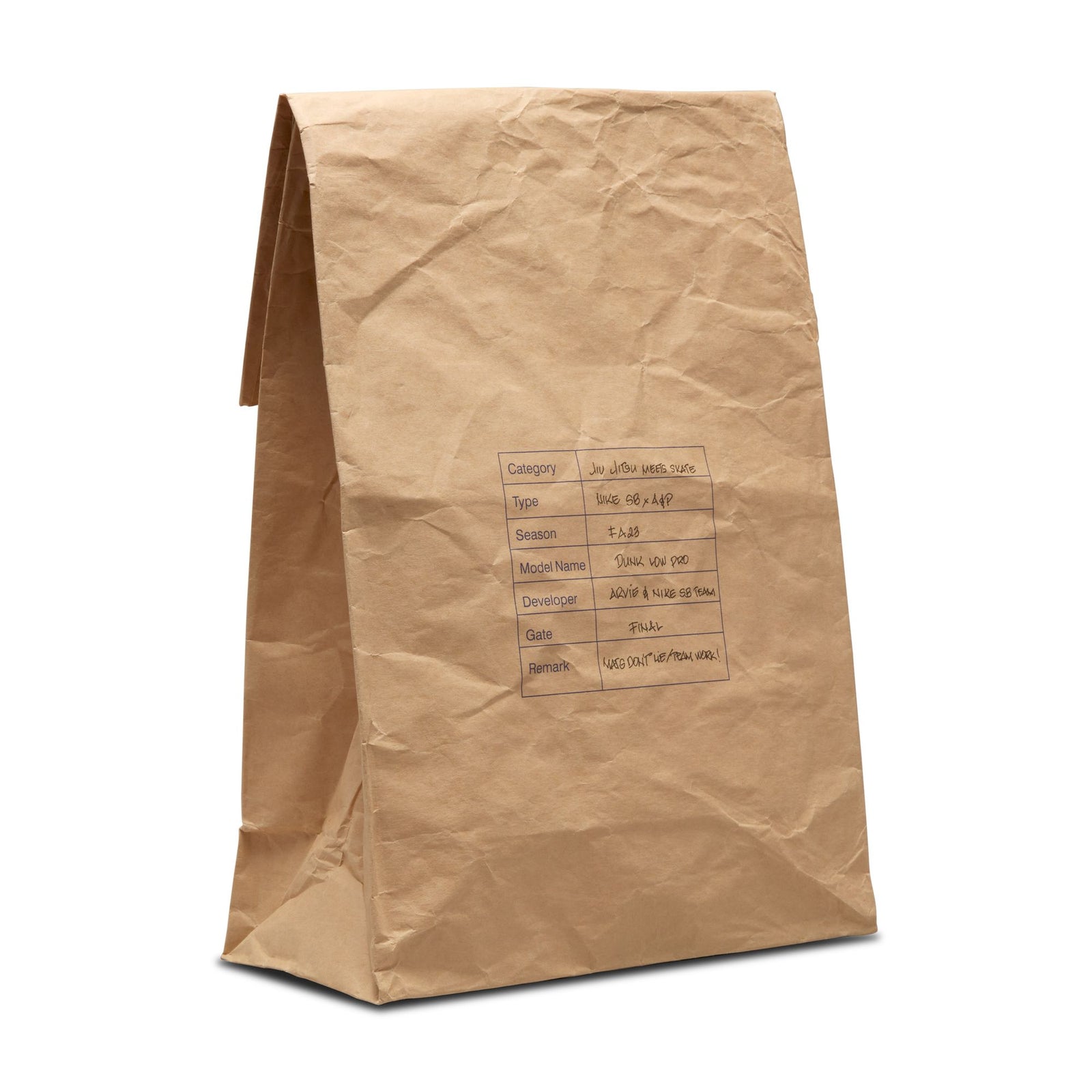 Nike sb paper bag best sale