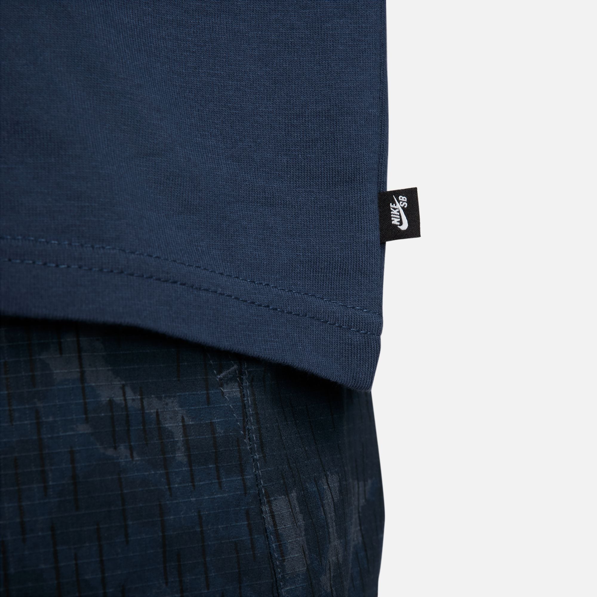 Nike SB Stack Logo T-Shirt - Midnight Navy