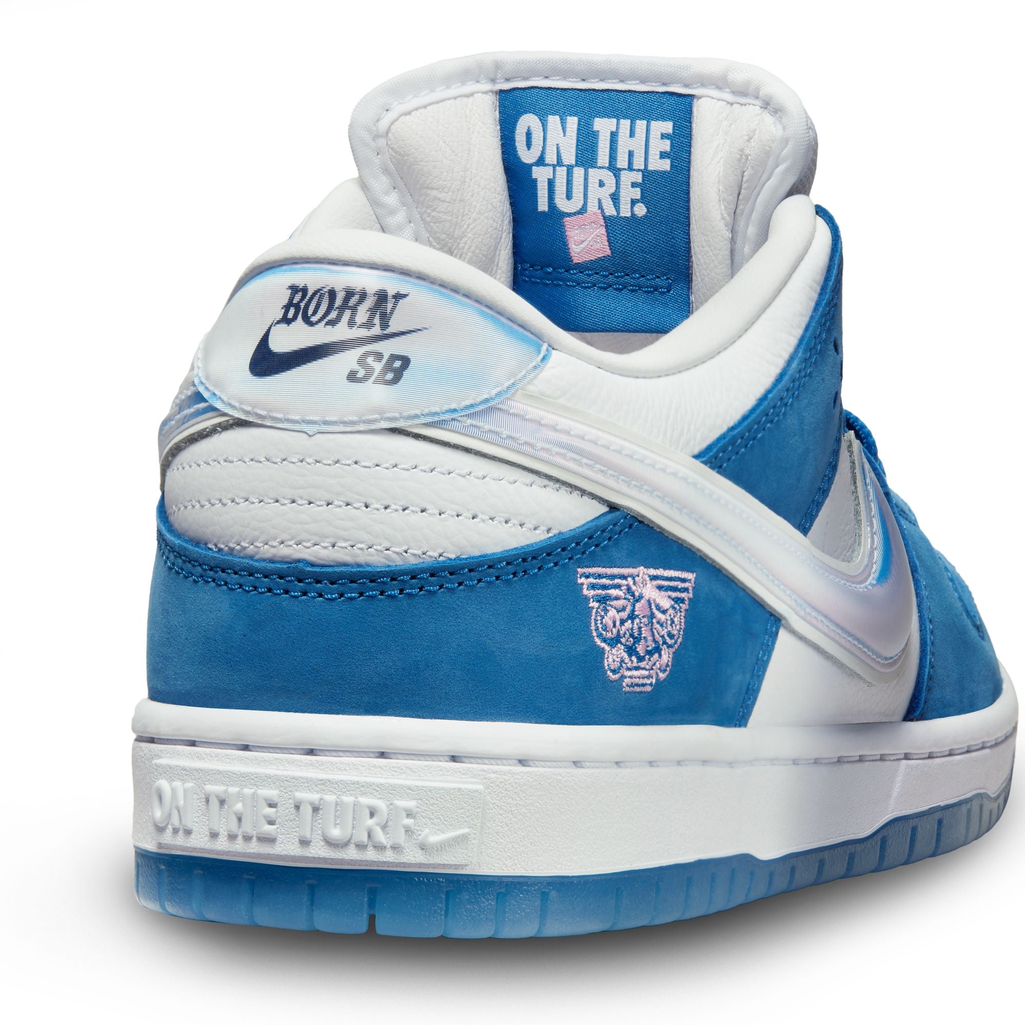 NIKE SB X BORN & RAISED DUNK LOW PRO QS - DEEP ROYAL/WHITE-BLACK