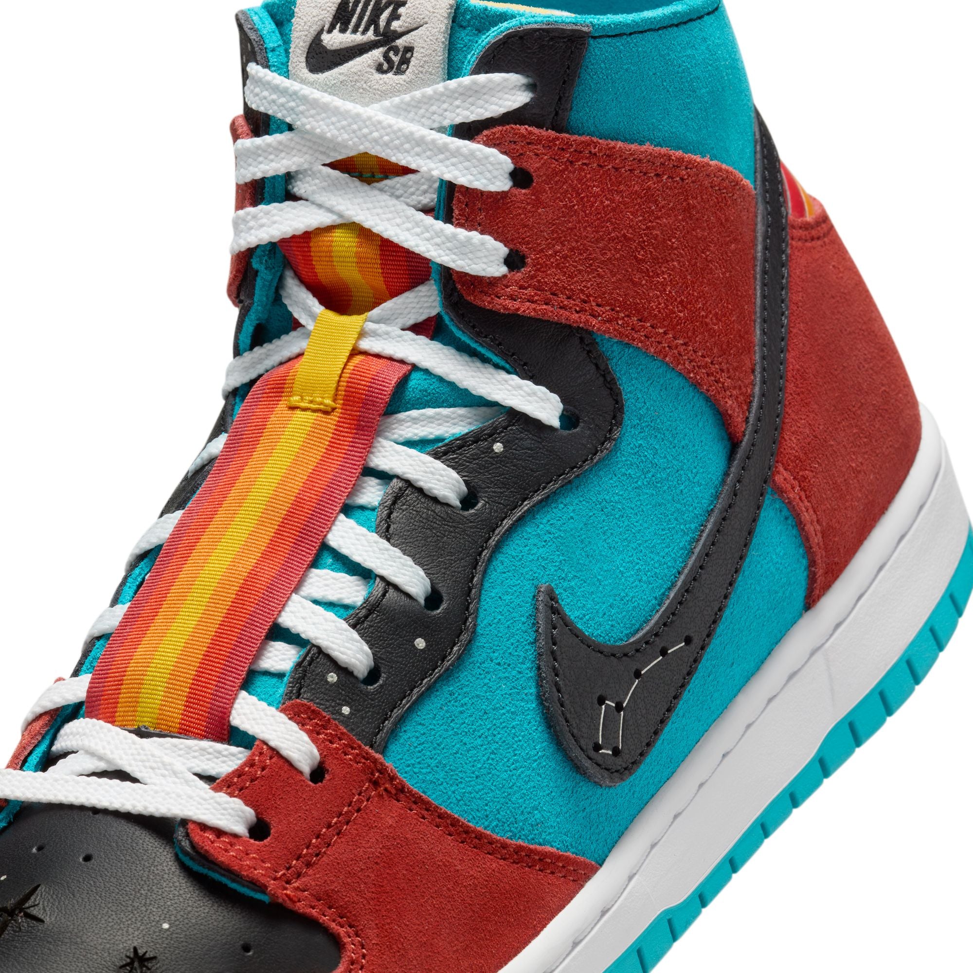 NIKE SB DUNK HIGH DECON - TURQUOISE BLUE/BLACK-RUGGED ORANGE